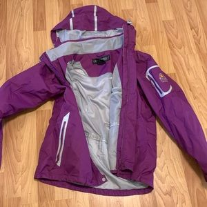 XL Purple Wetskins Rain Coat